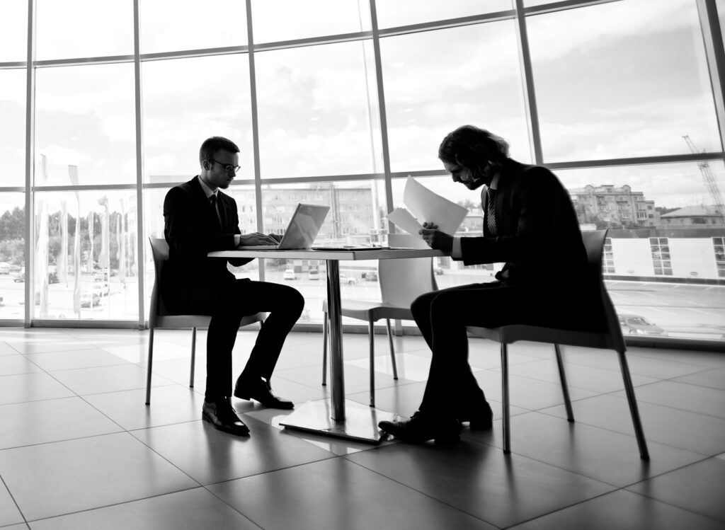 executives working together project 1